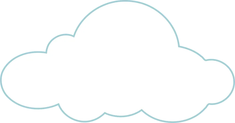 Cloud White Weather Stickdatei – Natur