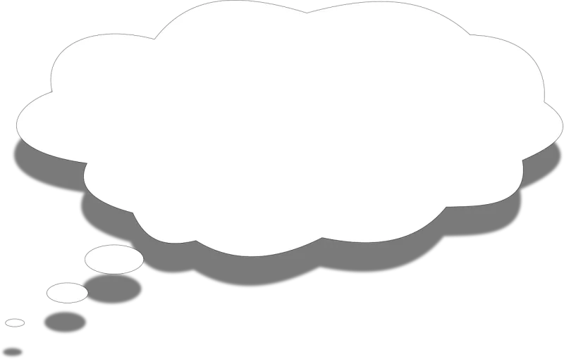Speech Bubble Think bubble Stickdatei – Natur