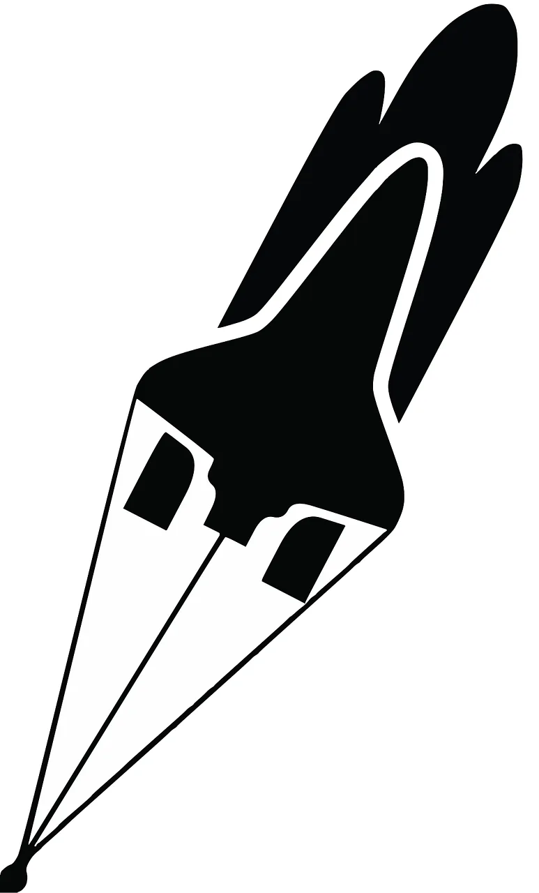 Spaceship Rocket Launch Stickdatei – Kinder