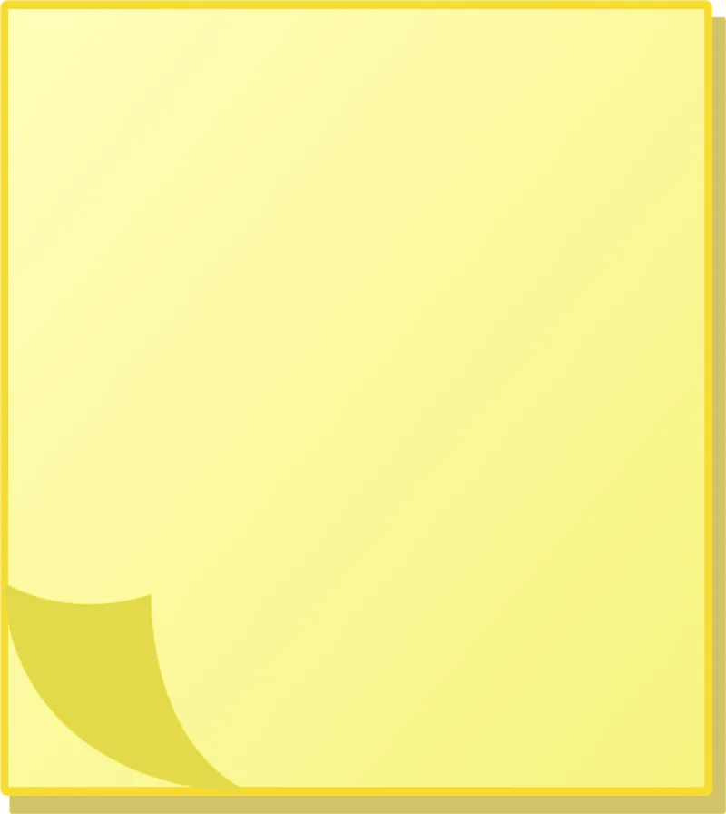 Sticky note Note Memo Stickdatei – Musik