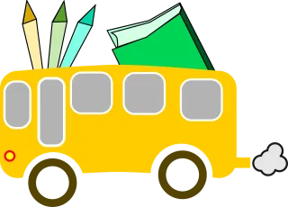 School bus School Education Stickdatei