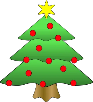 Christmas tree Star Tree Stickdatei