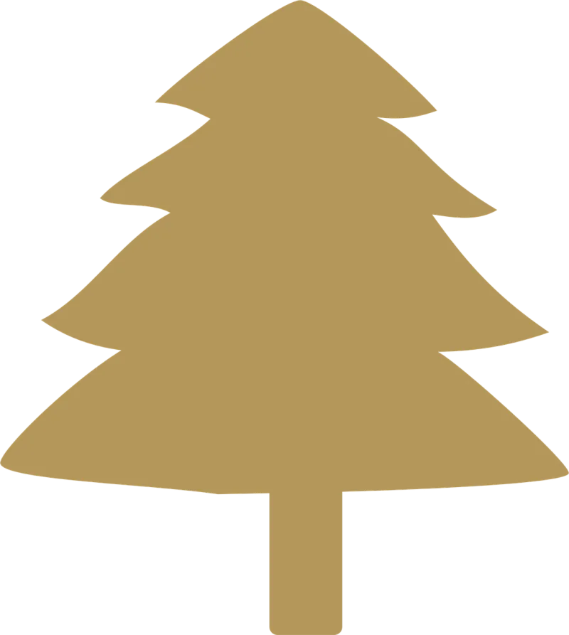 Fir tree Evergreen Fir Stickdatei – Weihnachten