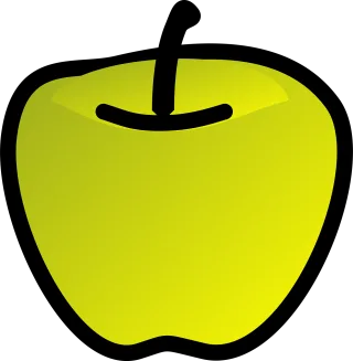 Apple Green Fruit Stickdatei – Essen & Trinken