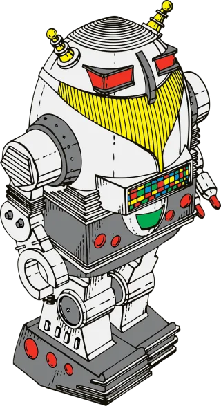 Robot Electronics Machine Stickdatei