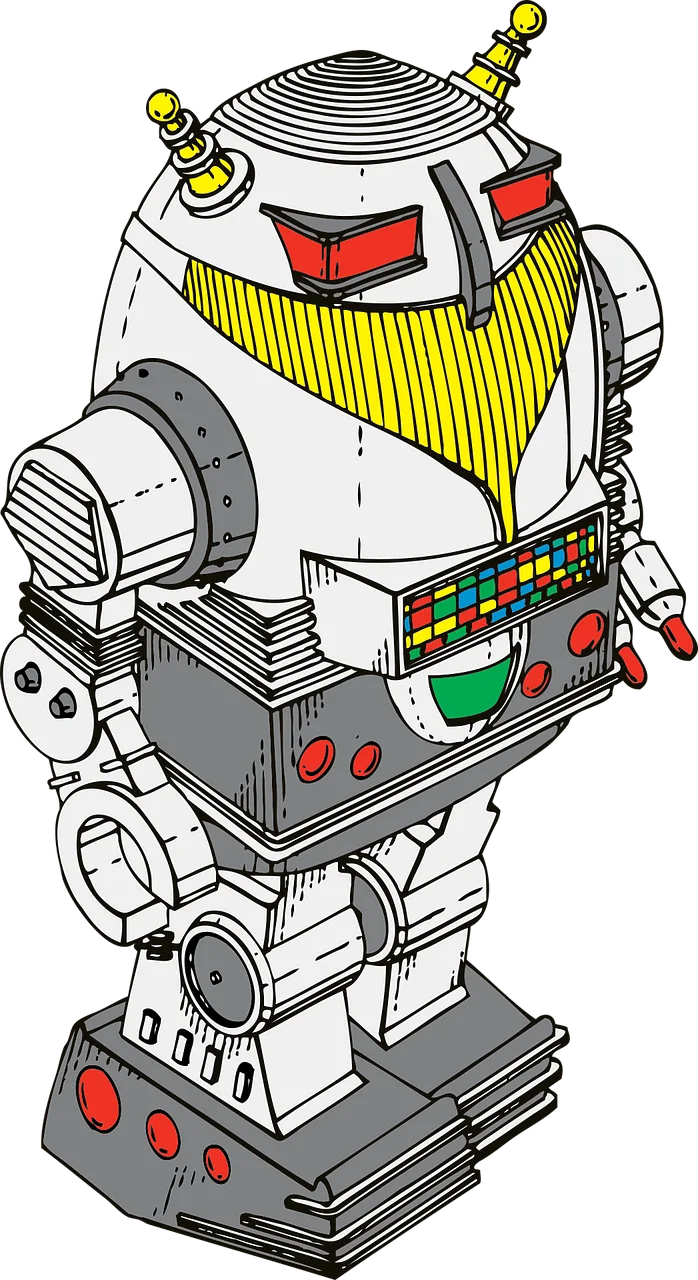 Robot Electronics Machine Stickdatei – Kinder