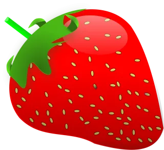 Strawberry Fruit Berry Stickdatei