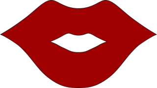 Kiss Lips Woman Stickdatei