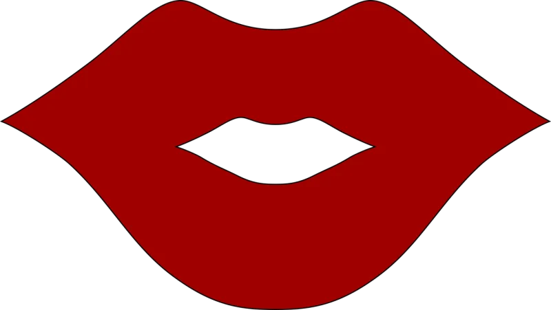 Kiss Lips Woman Stickdatei – Herzen & Liebe
