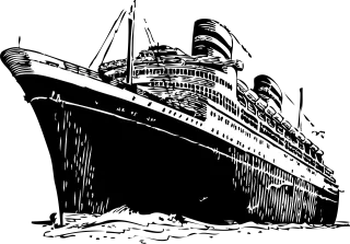 Ship Boat Cruise Stickdatei