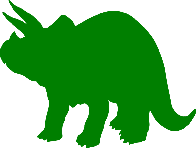 Triceratops Dinosaur Dino Stickdatei – Kinder