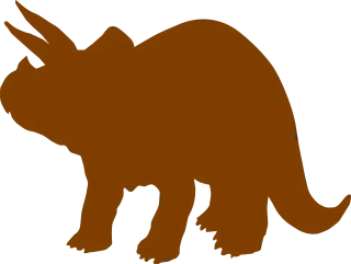 Triceratops Nature Dinosaur Stickdatei