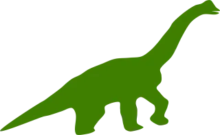 Brontosaurus Dinosaur Dino Stickdatei
