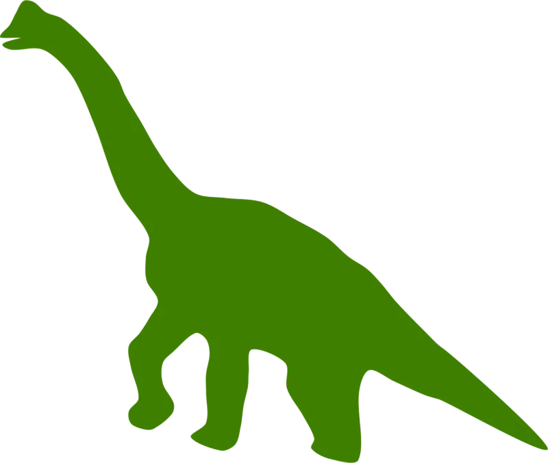 Brontosaurus Dinosaur Dino Stickdatei – Kinder