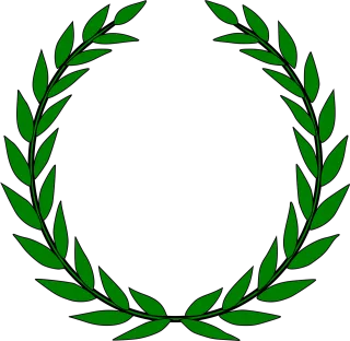 Laurel wreath Honors Laurels Stickdatei
