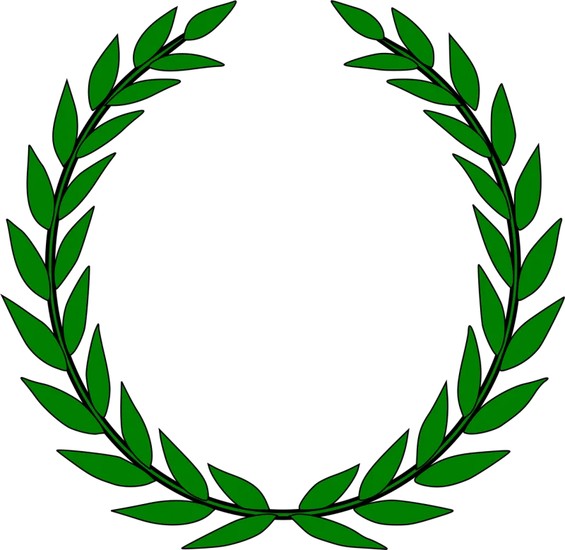 Laurel wreath Honors Laurels Stickdatei – Weihnachten