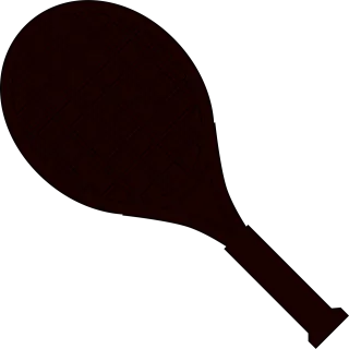 Tennis Racket Paddle Stickdatei