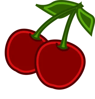 Cherries Fruit Cherry Stickdatei