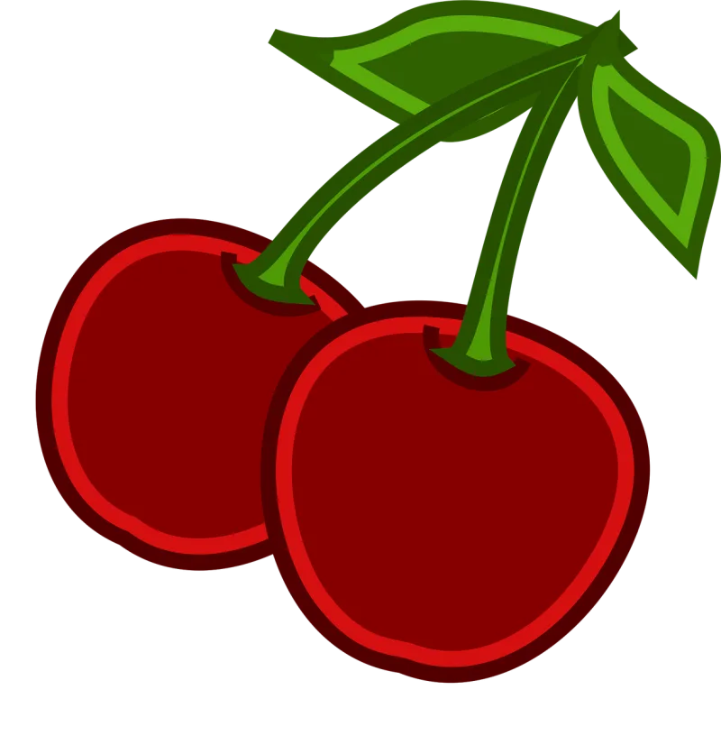 Cherries Fruit Cherry Stickdatei – Essen & Trinken