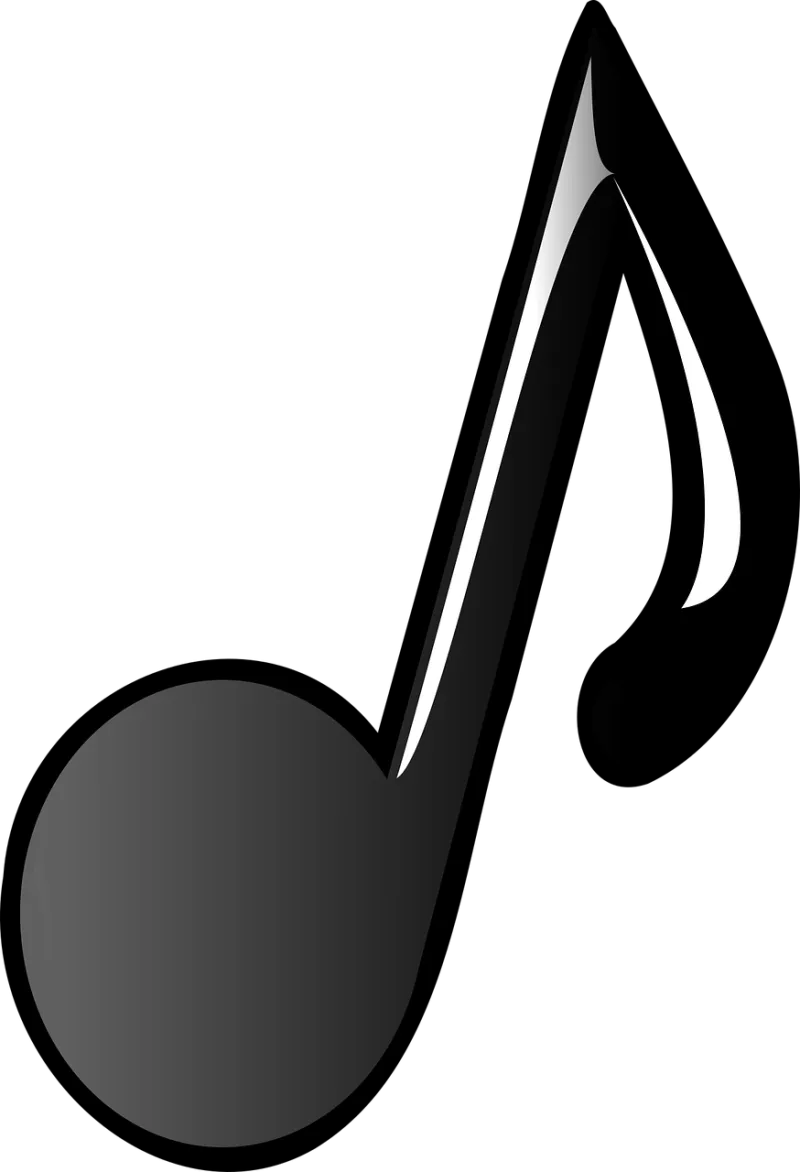 Note Musical Eighth Stickdatei – Musik