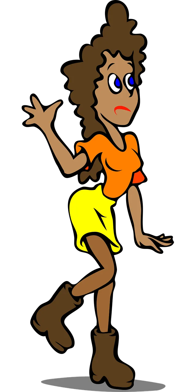 Woman Sad Waving Stickdatei – Natur