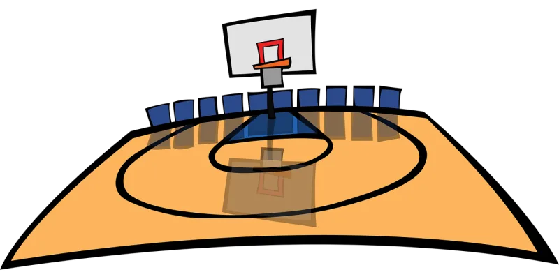 Basketball Basketball court Basketball field Stickdatei – Sport