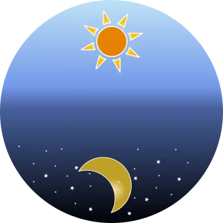 Nightsky Star Sun Stickdatei