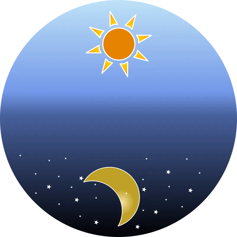 Nightsky Star Sun Stickdatei – Natur