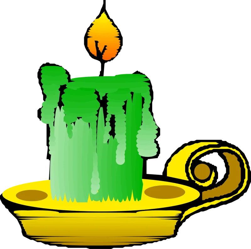 Candle Flame Fire Stickdatei – Weihnachten