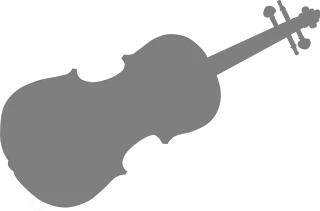 Violin String instrument Silhouette Stickdatei