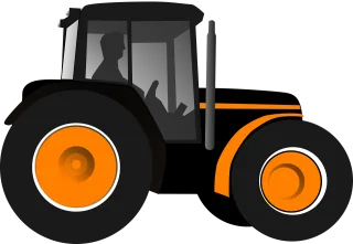 Tractor Agriculture Machinery Stickdatei