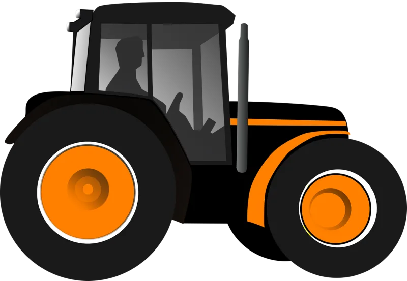 Tractor Agriculture Machinery Stickdatei – Fahrzeuge
