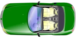 Convertible car Ragtop Car Stickdatei