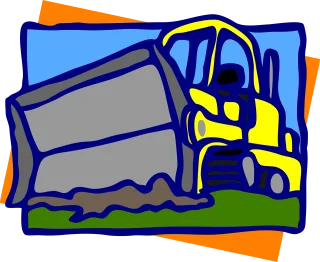 Bulldozer Dozer Truck Stickdatei