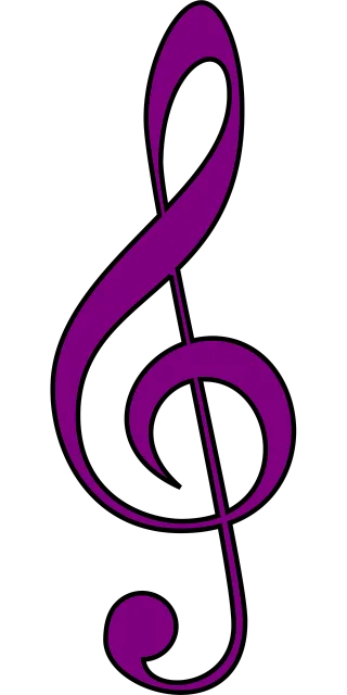 Clef Music Melody Stickdatei – Musik