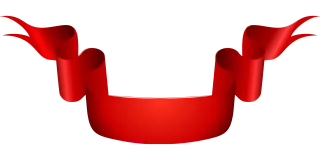 Ribbon Red Scroll Stickdatei