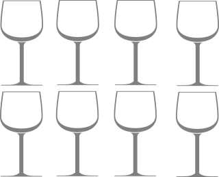 Wine glasses Glasses Glassware Stickdatei