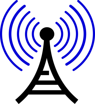 Broadcast Tower Radio Stickdatei