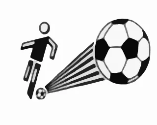 Football Soccer Ball Stickdatei