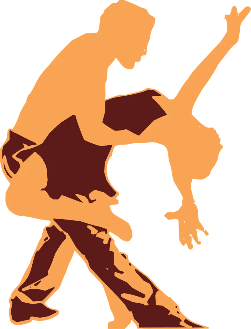 Dance Salsa Couple Stickdatei – Herzen & Liebe