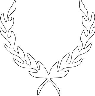 Laurels Laurel wreath Wreath Stickdatei
