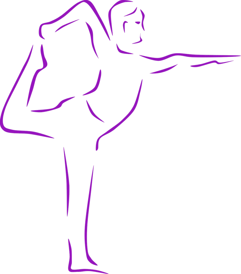 Yoga Stretching Fitness Stickdatei – Sport