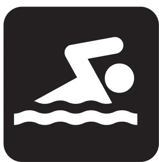 Swimmer Swimming Water Stickdatei