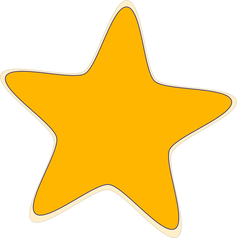 Star Favorite Bookmark Stickdatei – Natur