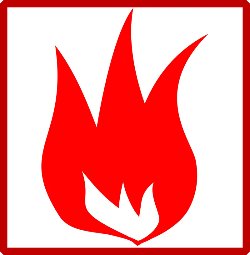 Fire Flames Heat Stickdatei – Fahrzeuge
