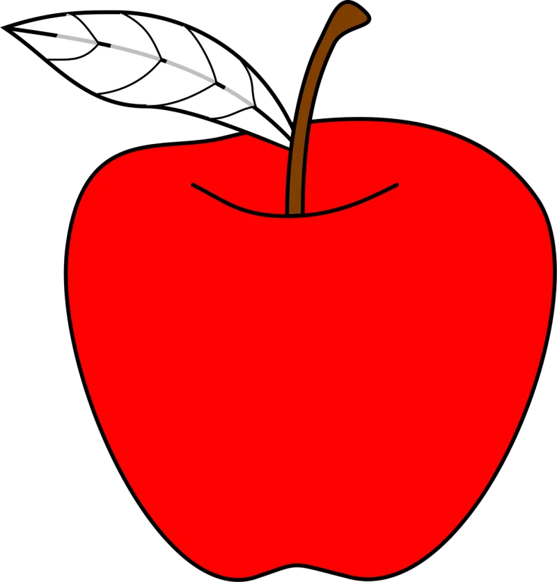 Apple Red Fruit Stickdatei – Essen & Trinken