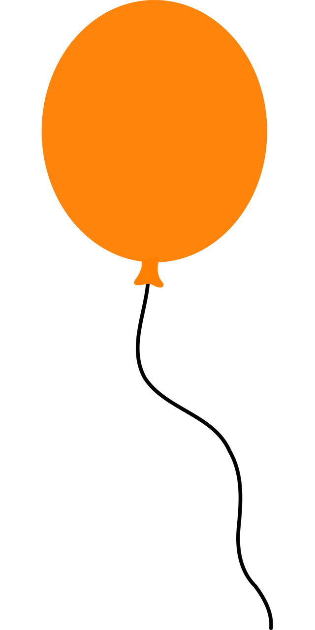 Balloon Floating Orange Stickdatei – Fahrzeuge