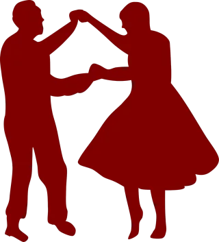 Dance Man Couple Stickdatei