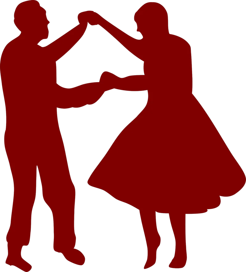 Dance Man Couple Stickdatei – Herzen & Liebe
