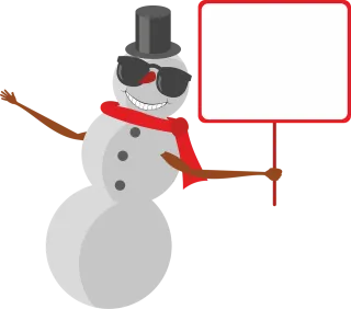 Snowman Snow Winter Stickdatei – Weihnachten